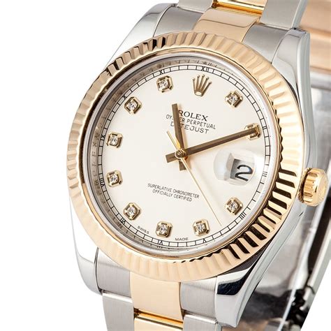 ivory dial rolex|Rolex 116333.